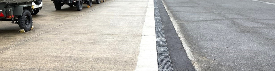 防衛省　敷地内側溝工事